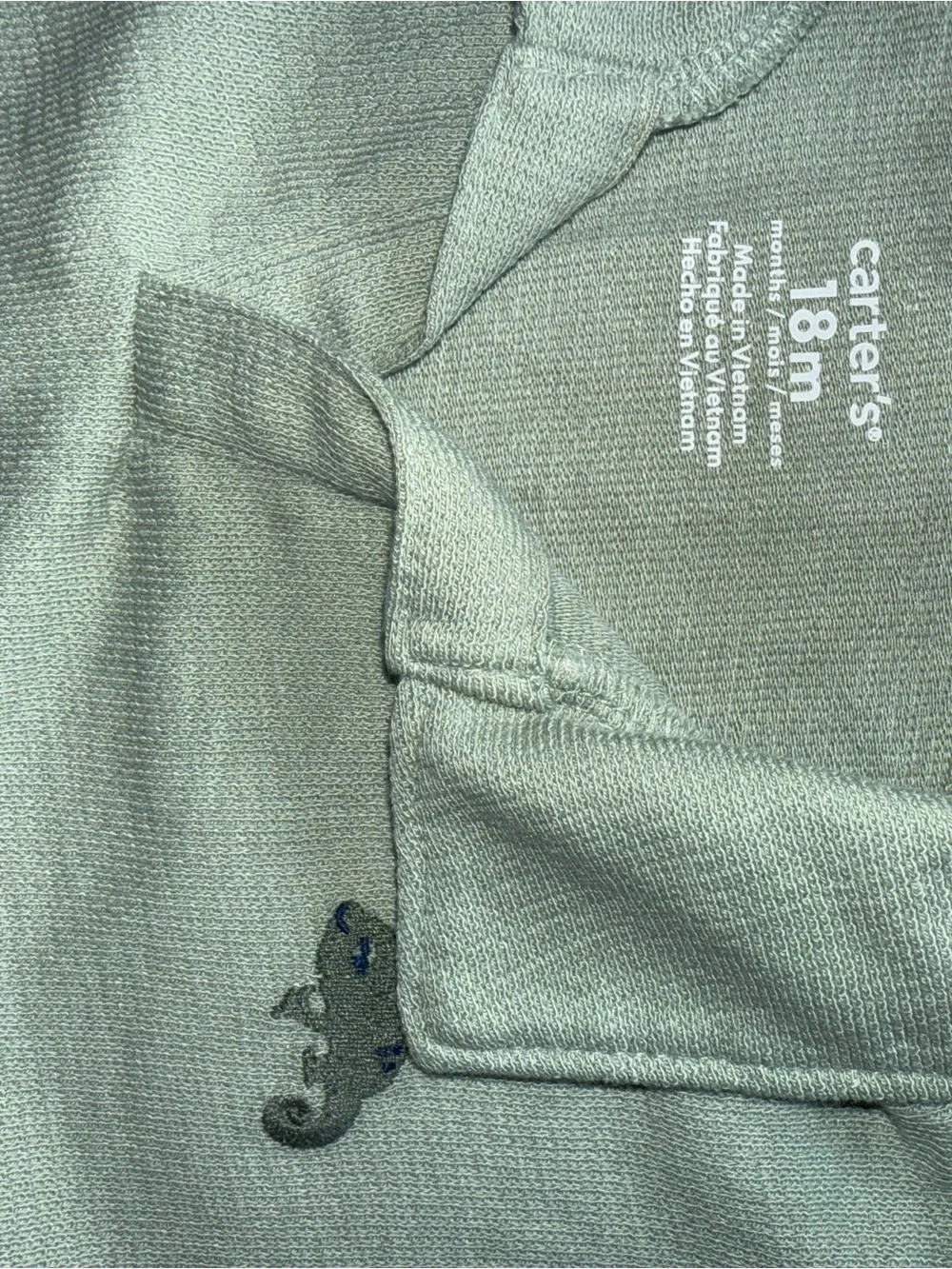 Carter's Light Mint Green Baby‎ Matching Set
